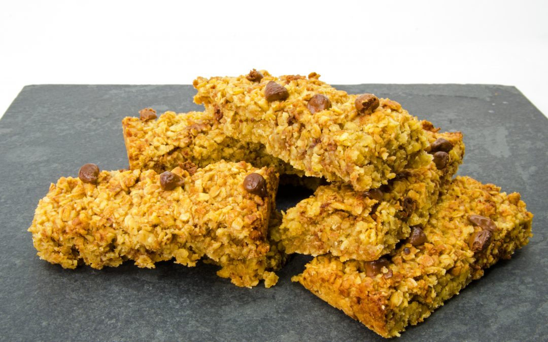 HONEY GINGER FLAPJACKS